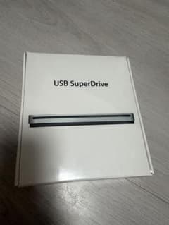 Brand new, unopened Apple USB SuperDrive A1379 with box.