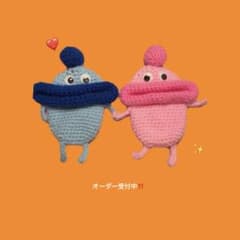 即購入◎ ハンドメイド リトルモンスターパクパクモンスター ポーチ　キーケースのサムネイル