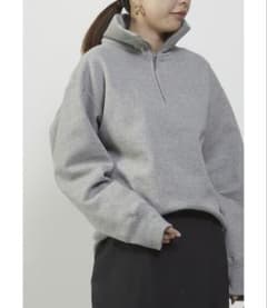 新品 1er arrondissement ハーフジップスウェット ライトグレー 新品 1er arrondissement ハーフジップスウェット ライトグレー - メルカリ