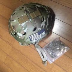 サバゲー ヘルメット 装備 美品✨のサムネイル