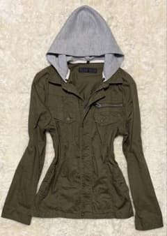 archive平成系grunge y2kフード付きmilitary jacket - メルカリ