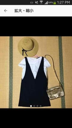 ZARA️濃紺 ネイビーワンピース XSのサムネイル