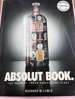 ABSOLUT BOOK The Absolut Vodka 広告デザイン集のサムネイル