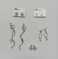 イヤリング　5点セットのサムネイル