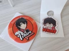 ヒプマイ 缶バッジ風ミラー 一郎 ダイソー アクリルキーホルダーのサムネイル