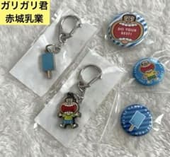 新品☆限定☆非売品】ガリガリ君 キーホルダー 缶バッジ 赤城乳業 工場