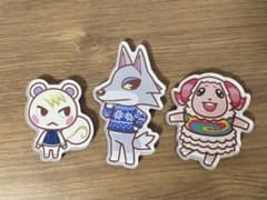 あつまれ どうぶつの森 アクリルマグネット3種セットのサムネイル