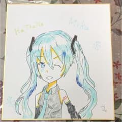 初音ミクファンアートのサムネイル