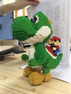 ◾︎▫︎ナノブロック▫︎◾︎    今週だけお値下げ！！　ヨッシー☆マリオ　新品未使用のサムネイル