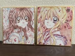 神風怪盗ジャンヌ 目黒帝国 日下部まろん ジャンヌ 色紙 種村有菜原画