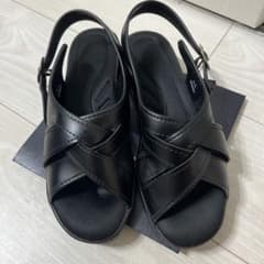 ナースシューズ サンダル 黒のサムネイル
