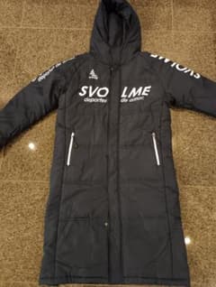 svolme フード付きネイビー ベンチコート 150 160身長145～165 - メルカリ