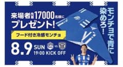 モンテディオ山形 30周年記念 フード付き冷感モンチョ　1枚のサムネイル