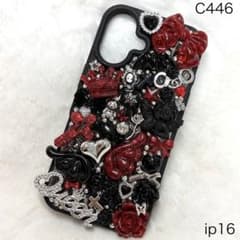 C446♡iPhoneケース♡スマホケース♡デコケース♡ゴテゴテ♡地雷