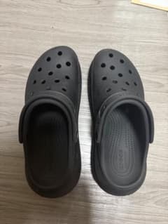 Crocs 厚底 ブラックのサムネイル