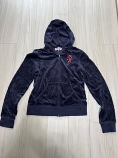 JuicyCouture ネイビー フード付きセットアップのサムネイル