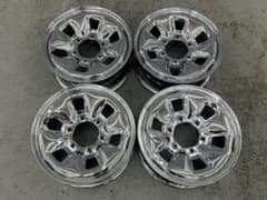 ハイラックス　サーフ　純正　メッキ　15インチ　6J ＋30 PCD139.7のサムネイル