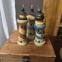灯台型 キャンドル 3本セット - メルカリ