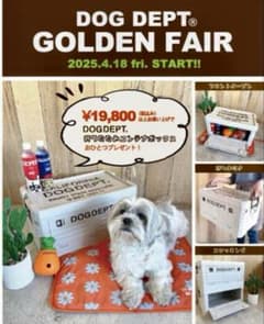 DOG DEPT® ゴールデンフェア特別セットのサムネイル