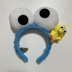 ユニバ USJ カチューシャ　クッキーモンスターのサムネイル