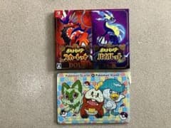 【新品】ポケットモンスタースカーレット・バイオレットダブルパック＆パズル付き！のサムネイル