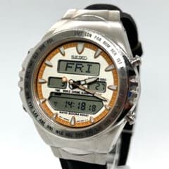 新品電池 稼働 SEIKO H021-8030 QZ アナデジ メンズ 新品電池 稼働 SEIKO H021-8030 QZ アナデジ メンズ - メルカリ