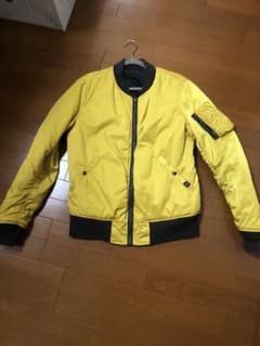 AVIREX35周年ANNIVERSARY MA-1ジャケット イエロー