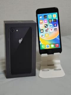 iPhone 8 64GB バッテリー84% iPhone 8 64GB ブラック SIMフリー バッテリー84% 箱付き - メルカリ