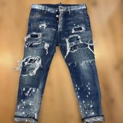 DSQUARED2 ダメージ加工 スキニーデニム - メルカリ