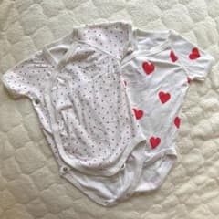PETIT BATEAU ベビー肌着 2枚セット 6m 67cmのサムネイル