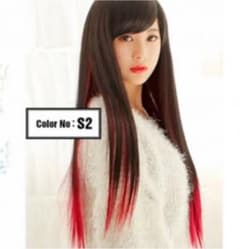 襟足ウィッグ 赤のサムネイル