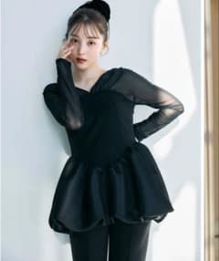 polaura ポローラ ビスチェドッキングバルーントップス - メルカリ