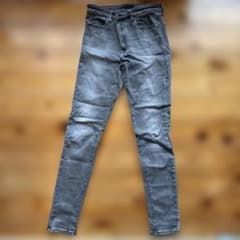 UNIQLO JEANS ユニクロ デニム グレー 27インチのサムネイル