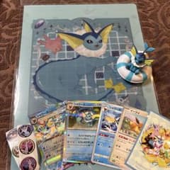 ブイズ イーブイコレクション シャワーズ クリアファイル セット