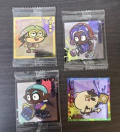 スプラトゥーン3 ナワバトラー ステッカー 4枚セット