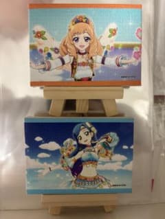 アイカツ　風沢そら・姫里マリア　ミニキャンバス 2種セットのサムネイル