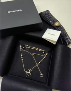 CHANEL イヤーズギフト 2025 鹿モチーフ ロング ネックレス 非売品 