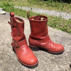 りん様専用エンジニアブーツ赤と黒2足のサムネイル