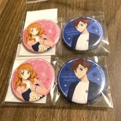 新品・未開封】 アイカツ 缶バッジセット 大空あかり 瀬名翼 2点セット