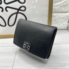 LOEWE ロエベ 三つ折り財布 黒 ブラック | Shop at Mercari from Japan