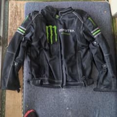 Monster Energy バイクジャケット ブラックのサムネイル