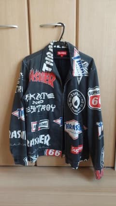 SupremeとThrasherのコラボジャケットのサムネイル