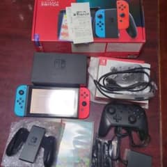 Nintendo Switch 本体 + 純正プロコン HDMIケーブルのみ欠品 - メルカリ