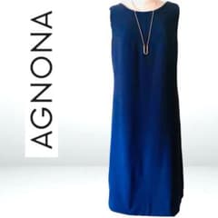 アニオナ AGNONA ワンピース 極美品✨◇Agnona◇23万 アニオナ 立体デザインワンピース 40 - メルカリ