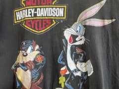 93年製　Harley-Davidson バックス・バニー Tシャツのサムネイル