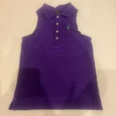 polo ノースリーブ ラルフ パープルのサムネイル