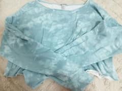 Forever21 フォーエバー / ショート丈 タイダイ柄 / 切りっぱなしのサムネイル