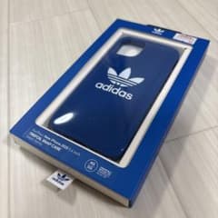 マ*ア様 adidas iPhone12 miniハードケース 青TREFOILのサムネイル