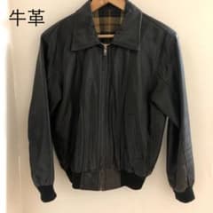 牛革　MA1 古着のサムネイル