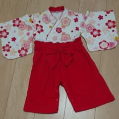 袴ロンパース 女の子 ベビーのサムネイル